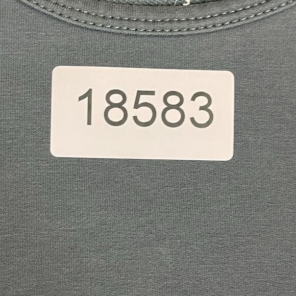 Bylt Basics T Shirt Mens S Gray Drop Cut Chest Pocket Short Sleeve Stretch - Picture 9 of 9